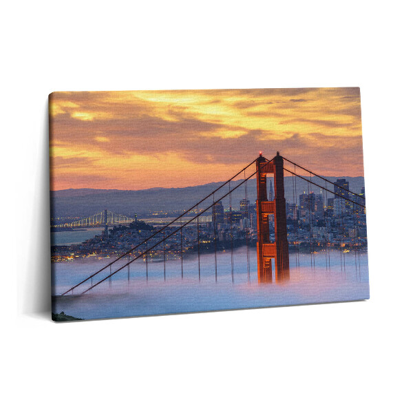 Obraz canvas 60x40 cm Sanfranciský most