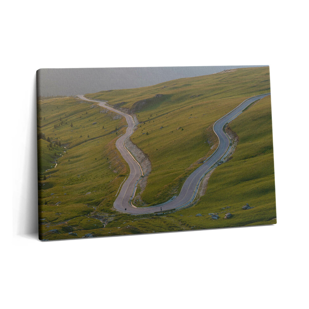 Obraz canvas 60x40 cm Transalpská silnice 67c