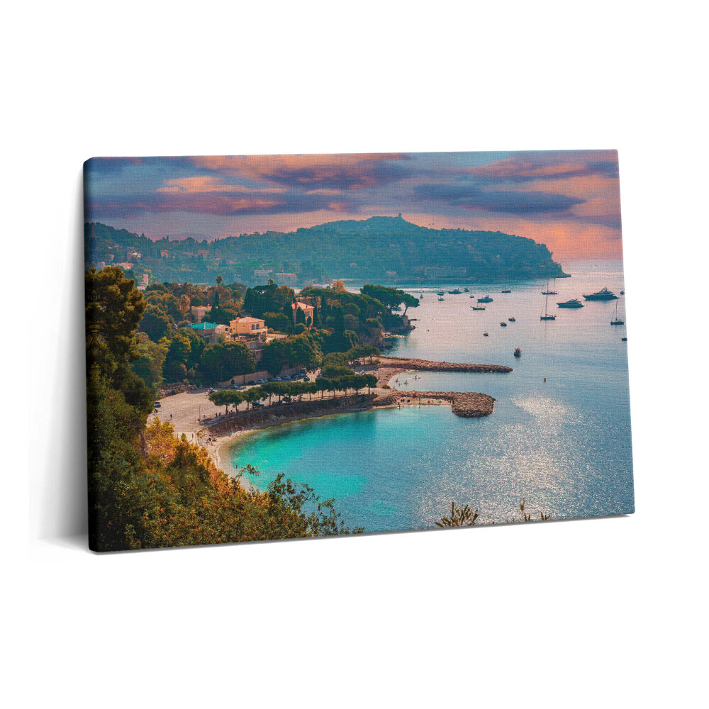 Obraz na plátně 60x40 cm Pohled na Francouzskou riviéru