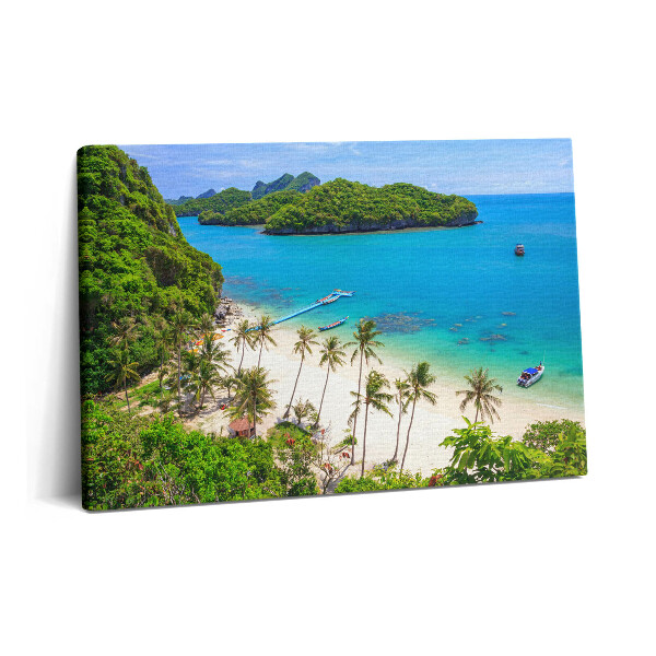 Obraz canvas 60x40 cm Národní park Koh Samui v Thajsku