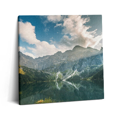 Obraz canvas 60x60 cm Přírodní horská krajina
