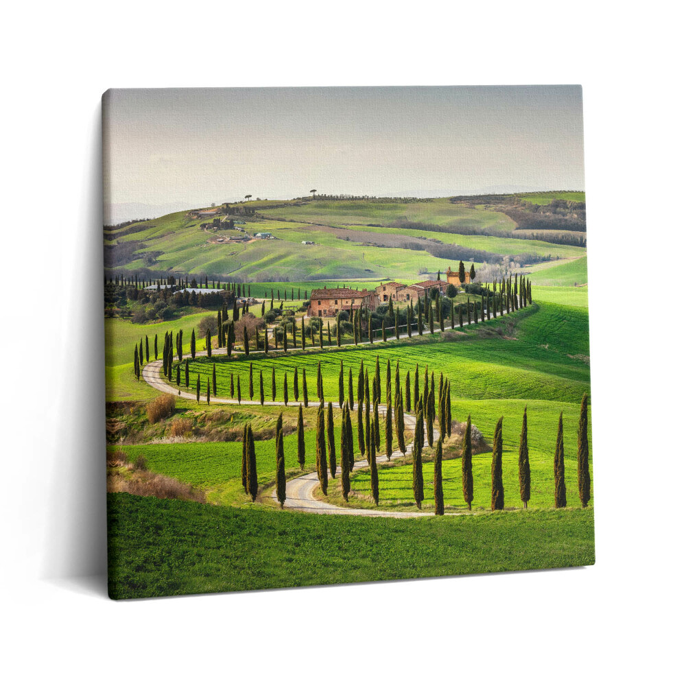 Obraz na plátně 60x60 cm Krajina s italskou atmosférou