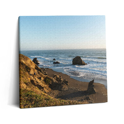 Obraz z fotografie na plátně 60x60 cm Přímořská krajina