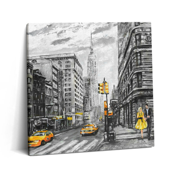 Obraz canvas 60x60 cm Ulice Empire State Building