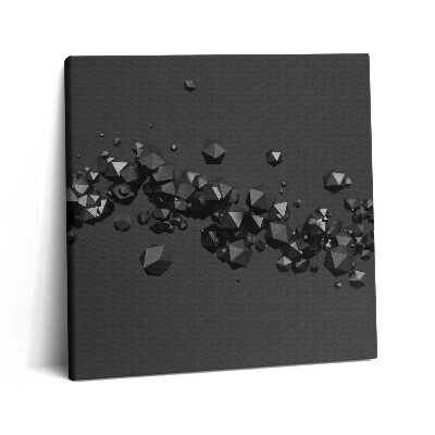 Obraz canvas 60x60 cm Abstraktní 3D tvary