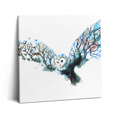 Obraz canvas 60x60 cm Svoboda a ptačí příroda