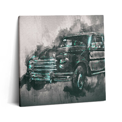Obraz canvas 60x60 cm Staré auto