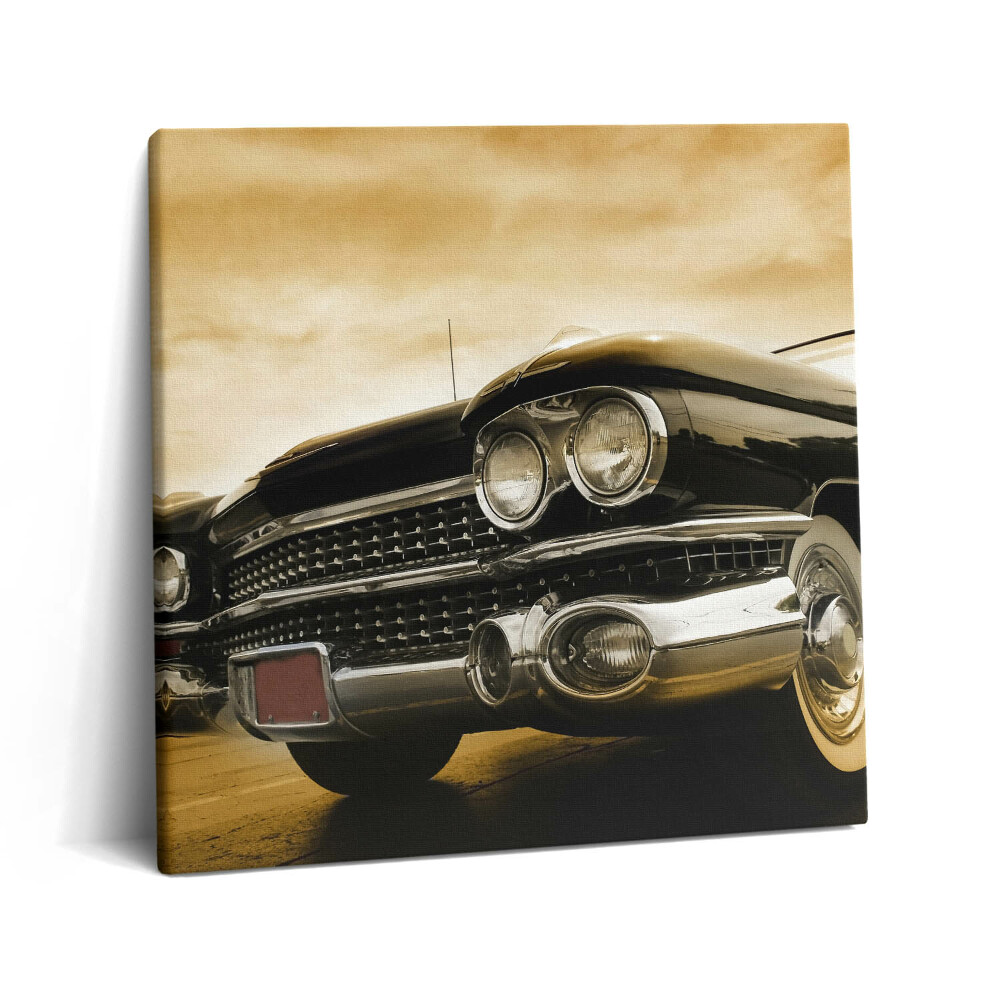 Obraz z fotografie na plátně 60x60 cm Automobil Cadillac z roku 1959