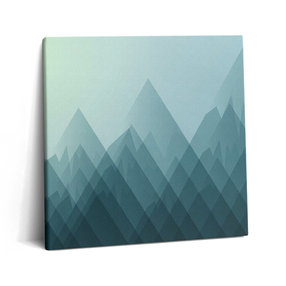 Obraz z fotografie na plátně 60x60 cm Geometrická kompozice postav