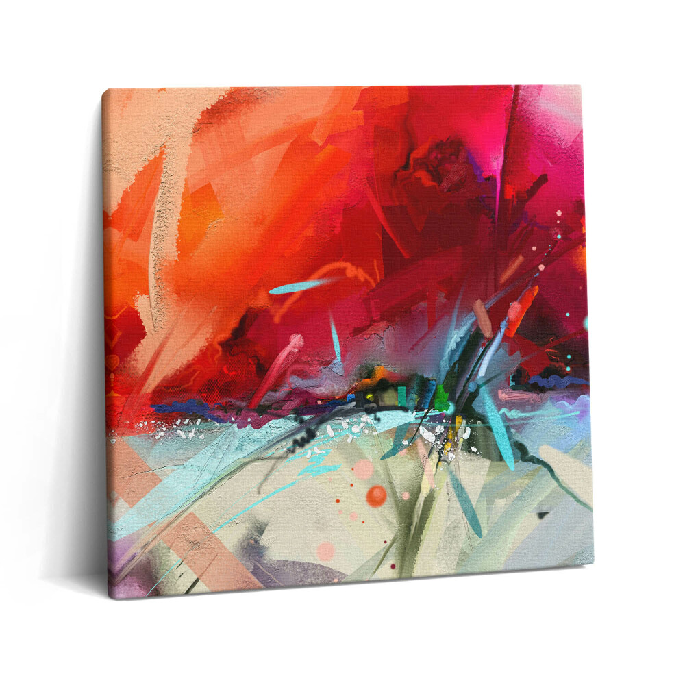 Obraz canvas 60x60 cm Barevná improvizace