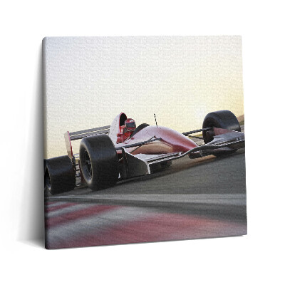 Obraz z fotografie na plátně 60x60 cm Sportovní závodní vůz