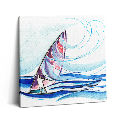 Obraz z fotografie na plátně 60x60 cm Surfovací prkno