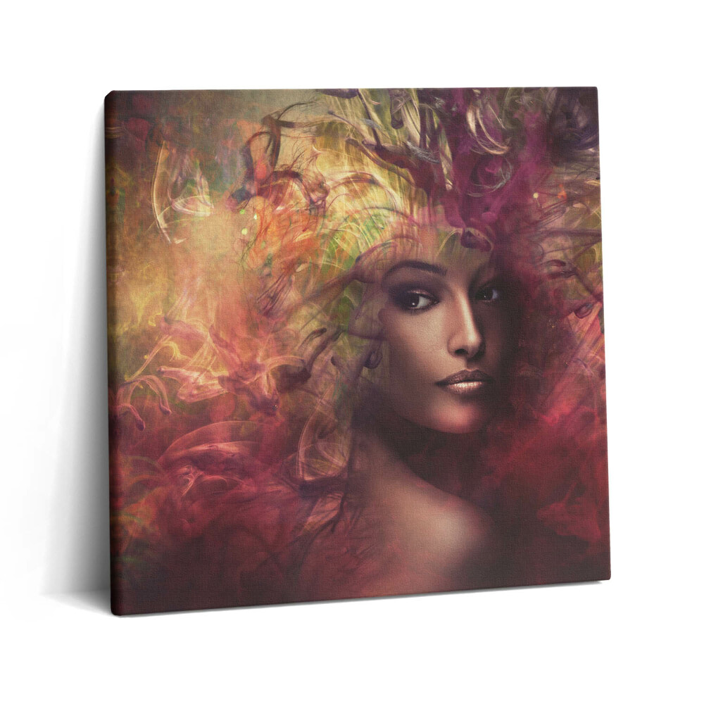 Obraz z fotografie na plátně 60x60 cm Portrét ženy