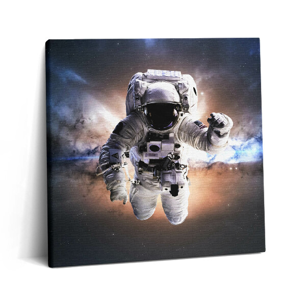 Obraz na plátně 60x60 cm Astronaut ve vesmíru