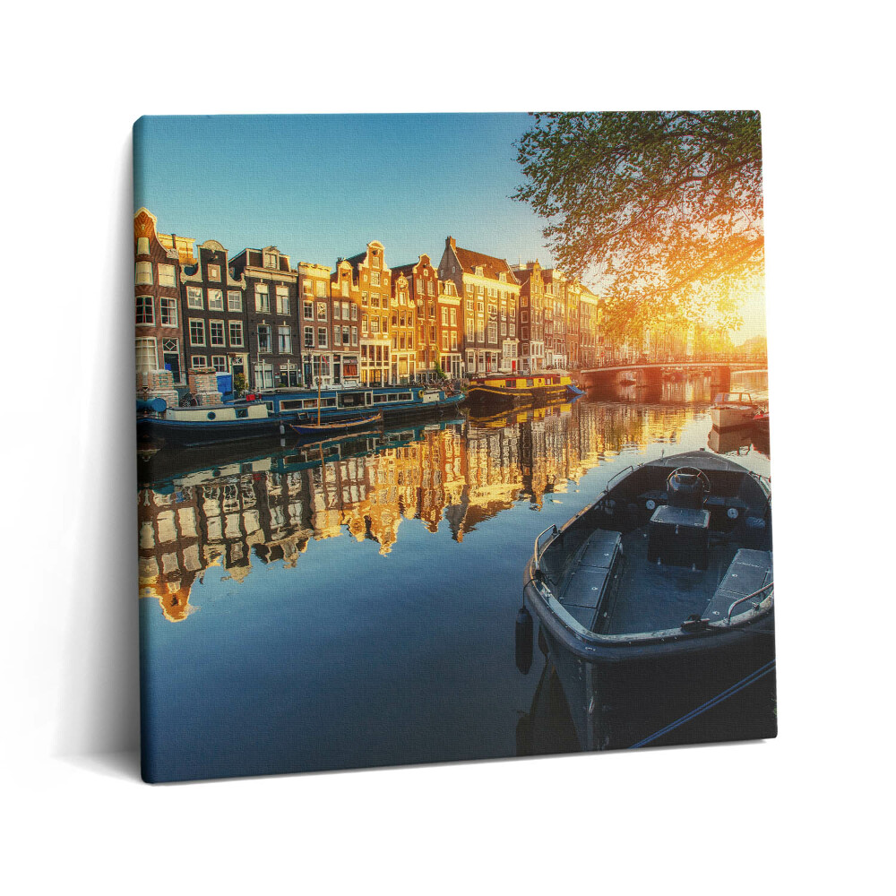 Obraz canvas 60x60 cm Město Amsterdam