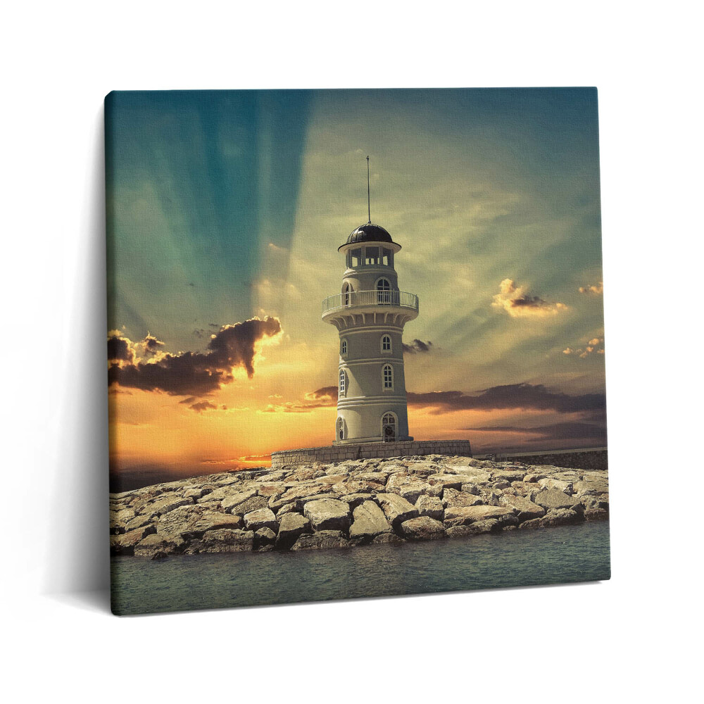 Obraz z fotografie na plátně 60x60 cm Maják