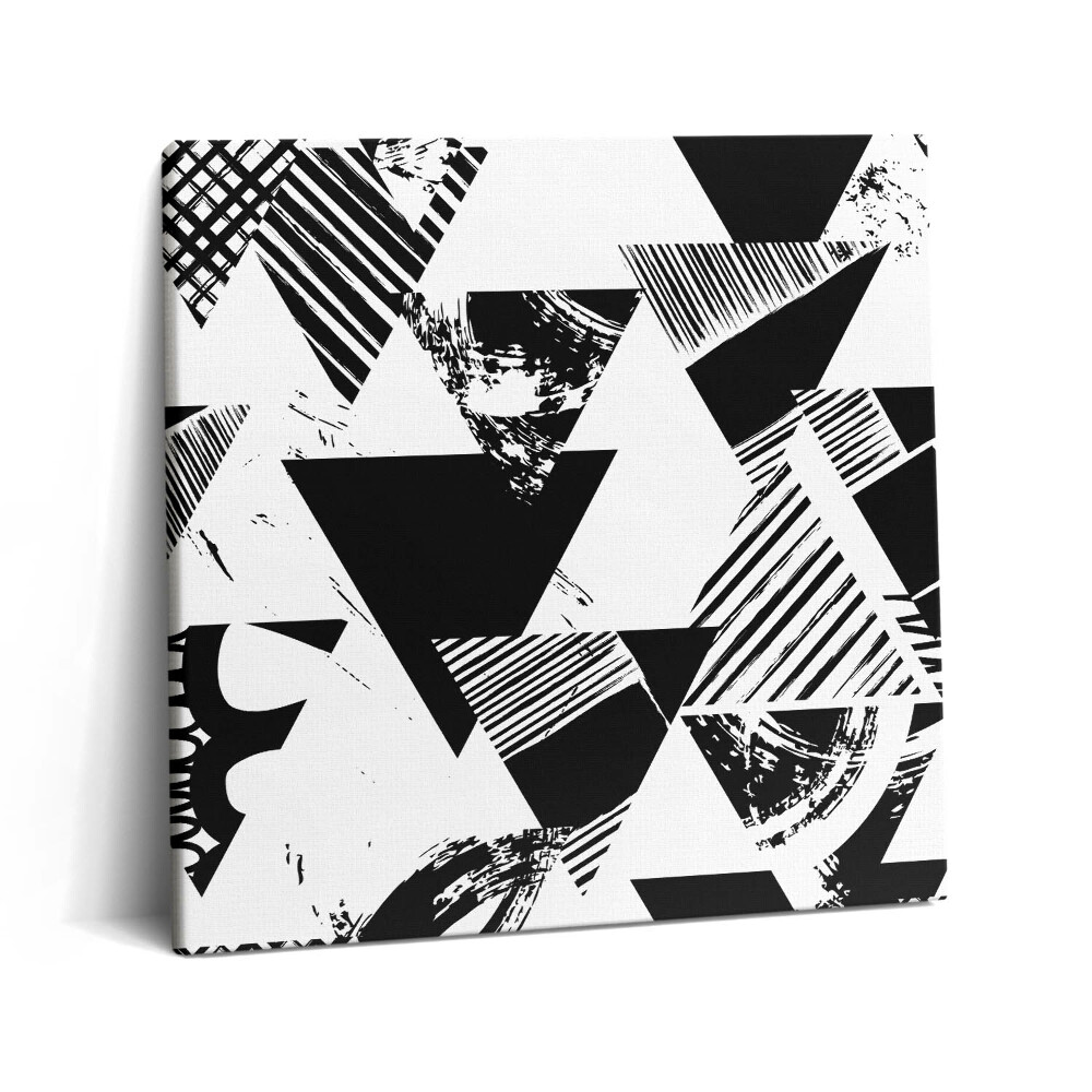 Obraz canvas 60x60 cm Abstraktní geometrický vzor trojúhelníků