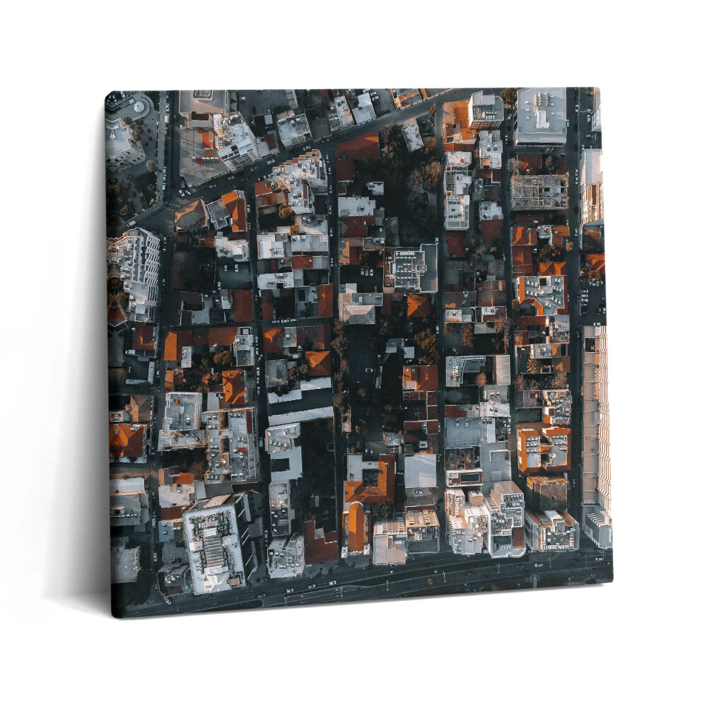 Obraz na plátně 60x60 cm Pohled z vrcholu Limassolu na Kypru