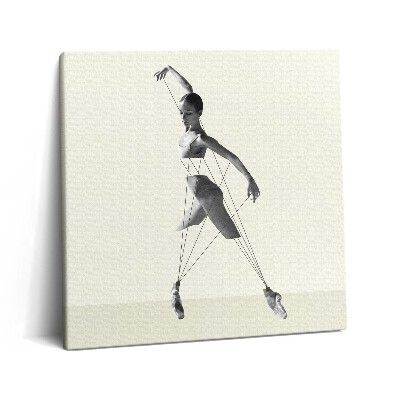 Obraz na plátně 60x60 cm Abstraktní tanečnice