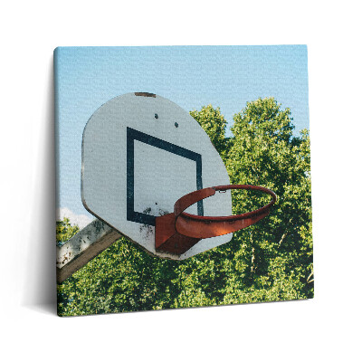 Obraz z fotografie na plátně 60x60 cm Sportovní basketbal