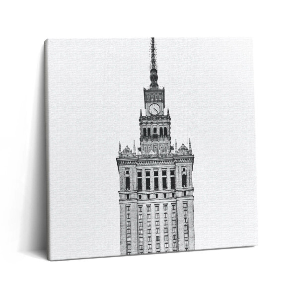 Obraz canvas 60x60 cm Palác kultury a vědy Varšava