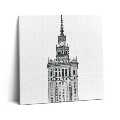 Obraz canvas 60x60 cm Palác kultury a vědy Varšava
