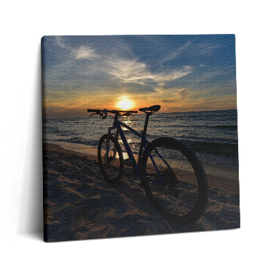 Obraz na plátně 60x60 cm Kolo na Baltském moři