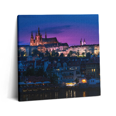 Obraz na plátně 60x60 cm Pražský hrad