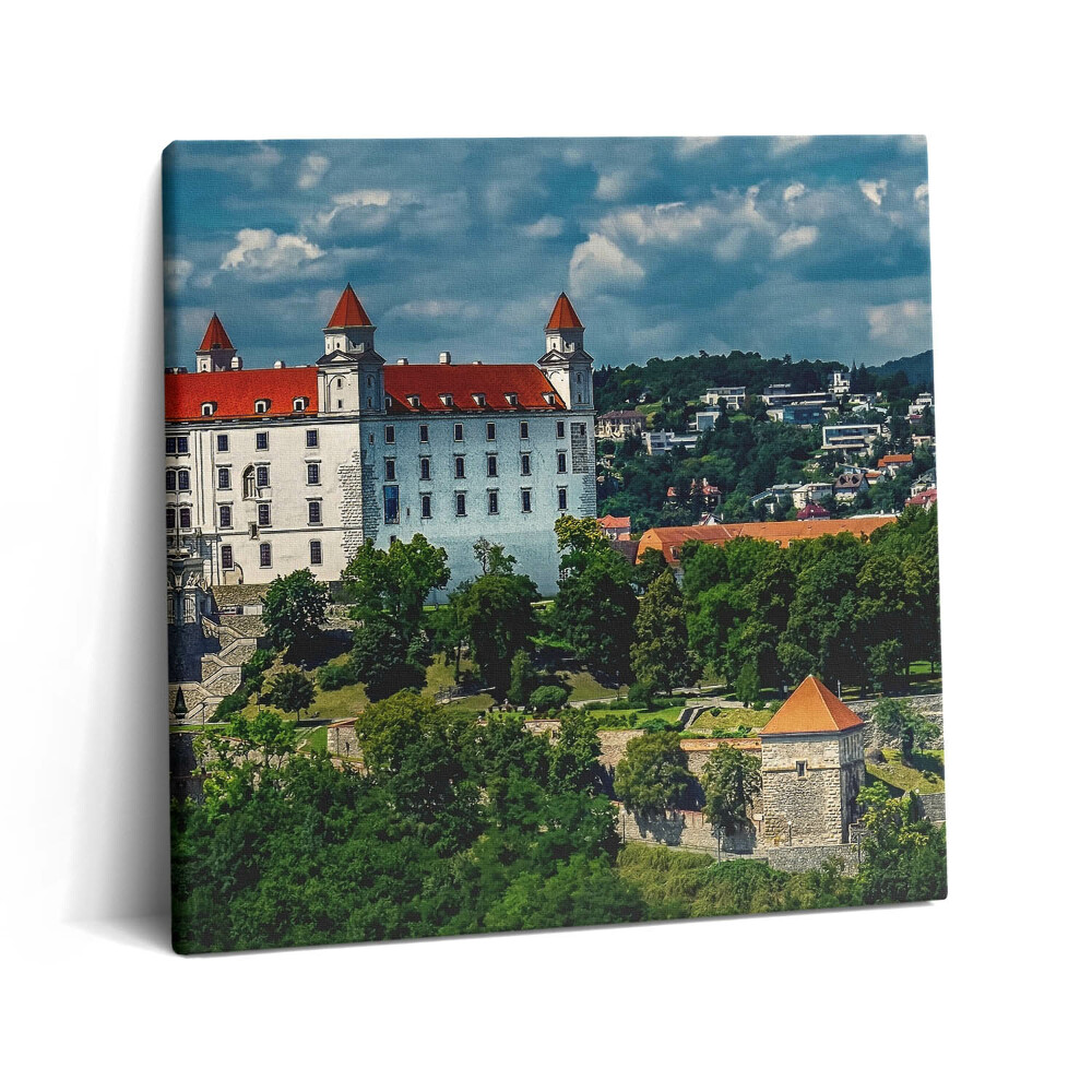 Obraz canvas 60x60 cm Bratislavský hrad