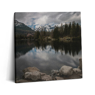 Obraz canvas 60x60 cm Vysoké Tatry na Slovensku