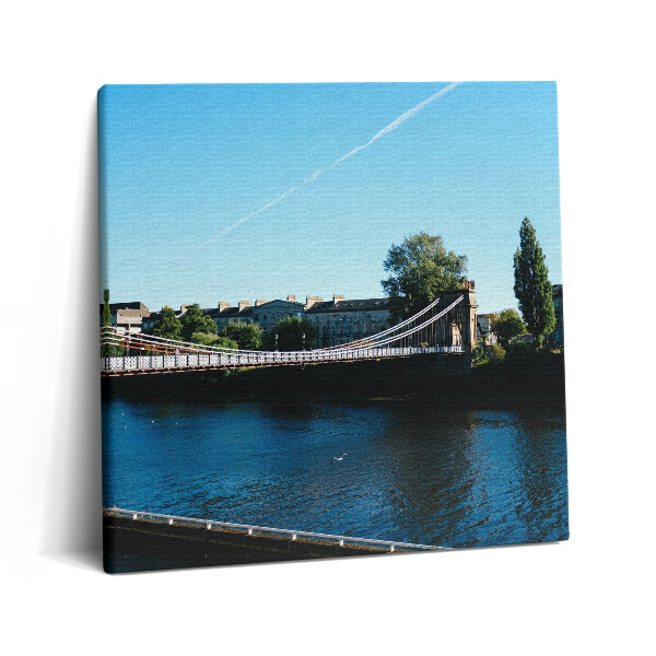 Obraz na plátně 60x60 cm Visutý most v Southportlandu