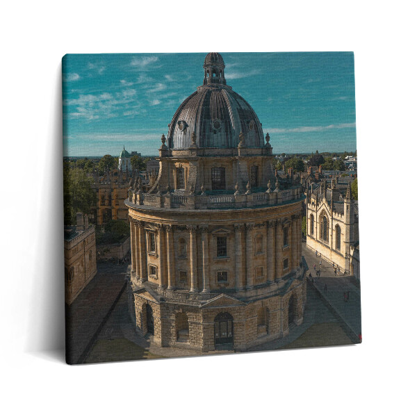 Obraz na plátně 60x60 cm Oxfordská knihovna v Anglii