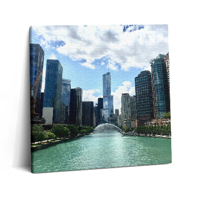 Obraz canvas 60x60 cm Mrakodrapy