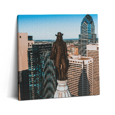 Obraz canvas 60x60 cm Pomník Williama Penna