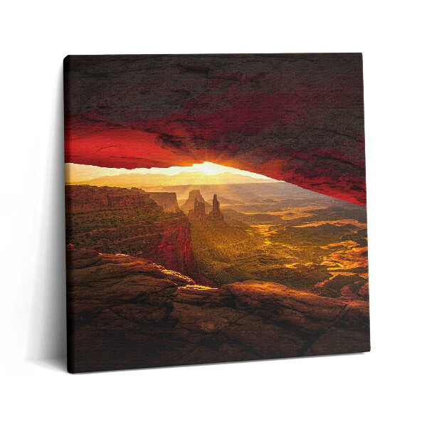 Obraz z fotografie na plátně 60x60 cm Grand Canyon v Arizoně