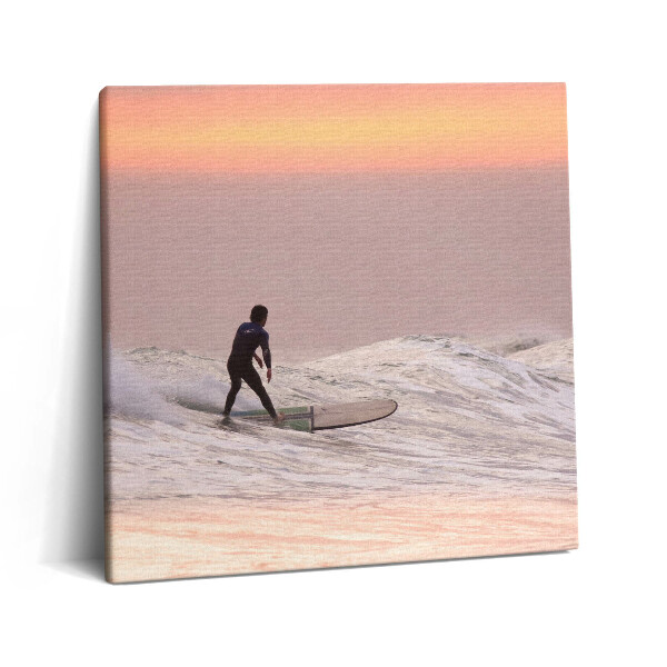 Obraz canvas 60x60 cm Surfař na Havaji