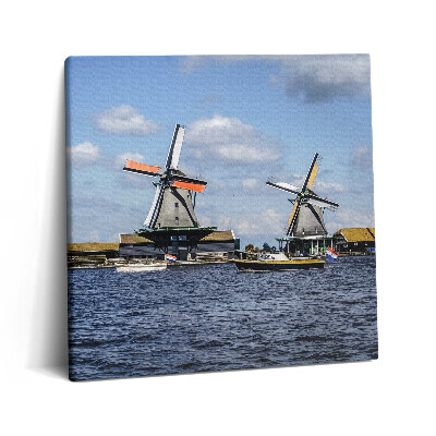 Obraz z fotografie na plátně 60x60 cm Na smrt v Nizozemsku