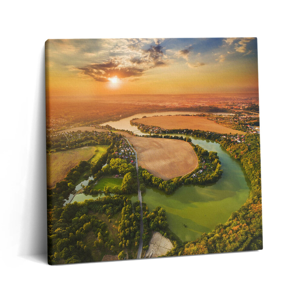 Obraz canvas 60x60 cm Česká Plzeň Litice