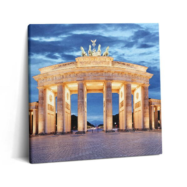 Obraz na plátně 60x60 cm Braniborská brána Německo