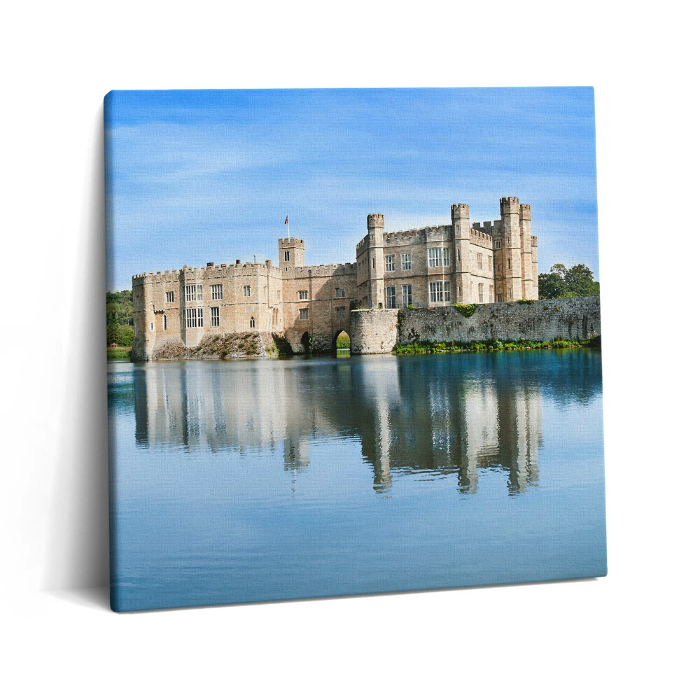 Obraz z fotografie na plátně 60x60 cm Hrad Leeds v Anglii