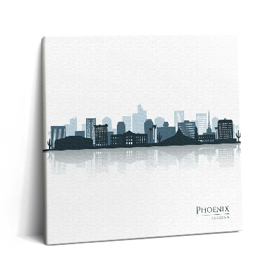 Obraz z fotografie na plátně 60x60 cm Město Phoenix v USA