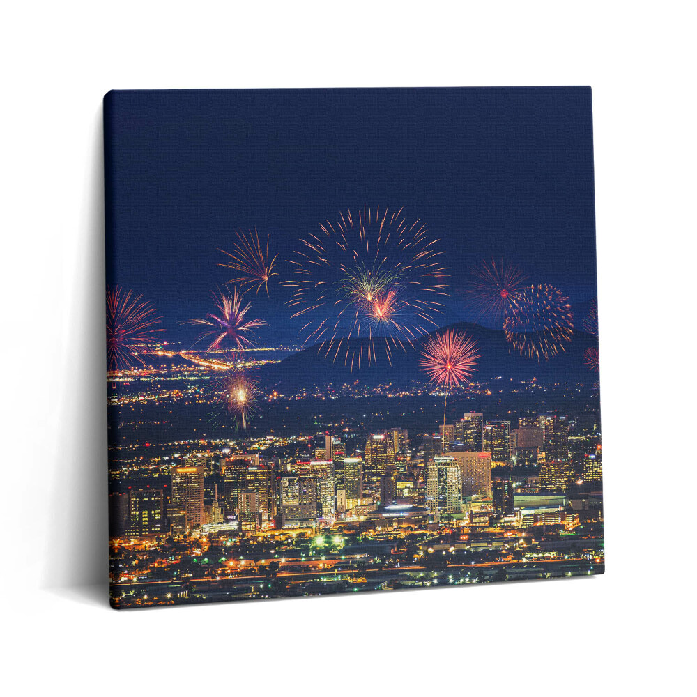 Obraz canvas 60x60 cm Město Phoenix v noci