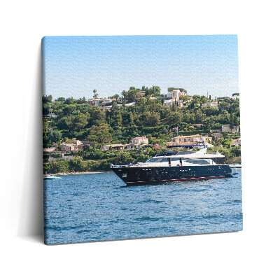 Obraz z fotografie na plátně 60x60 cm Saint Tropez v Provence