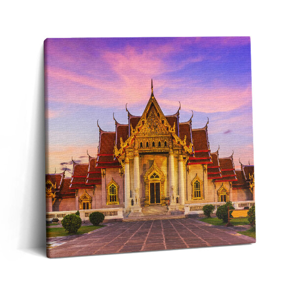 Obraz na plátně 60x60 cm Palác v Bangkoku