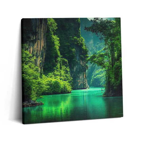 Obraz na plátně 60x60 cm Cesta do Thajska