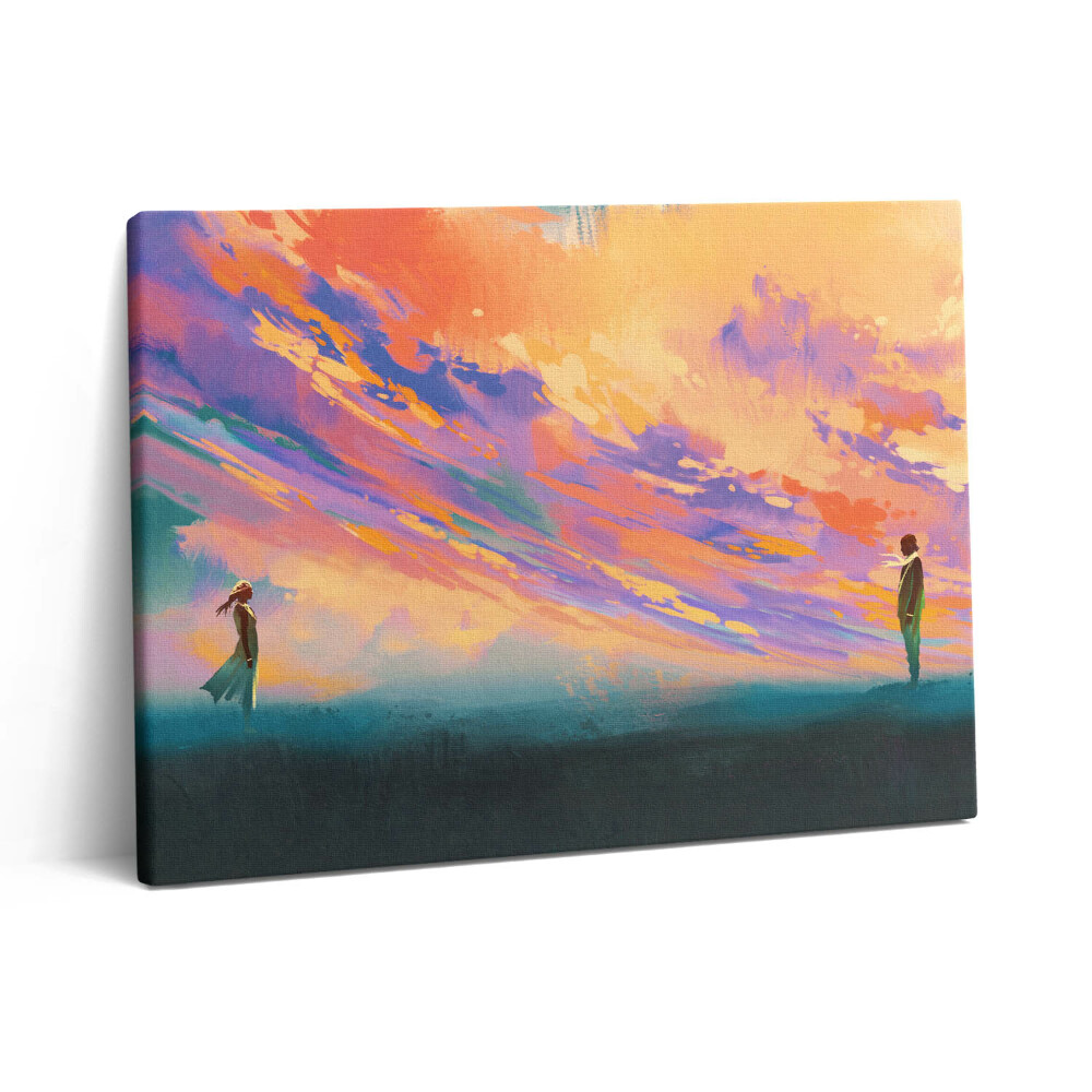 Obraz canvas 80x60 cm Platonická láska naopak