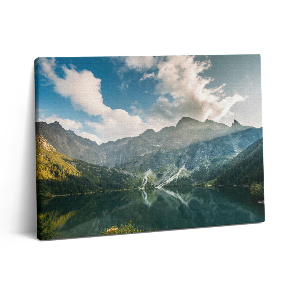 Obraz z fotografie na plátně 80x60 cm Přírodní horská krajina