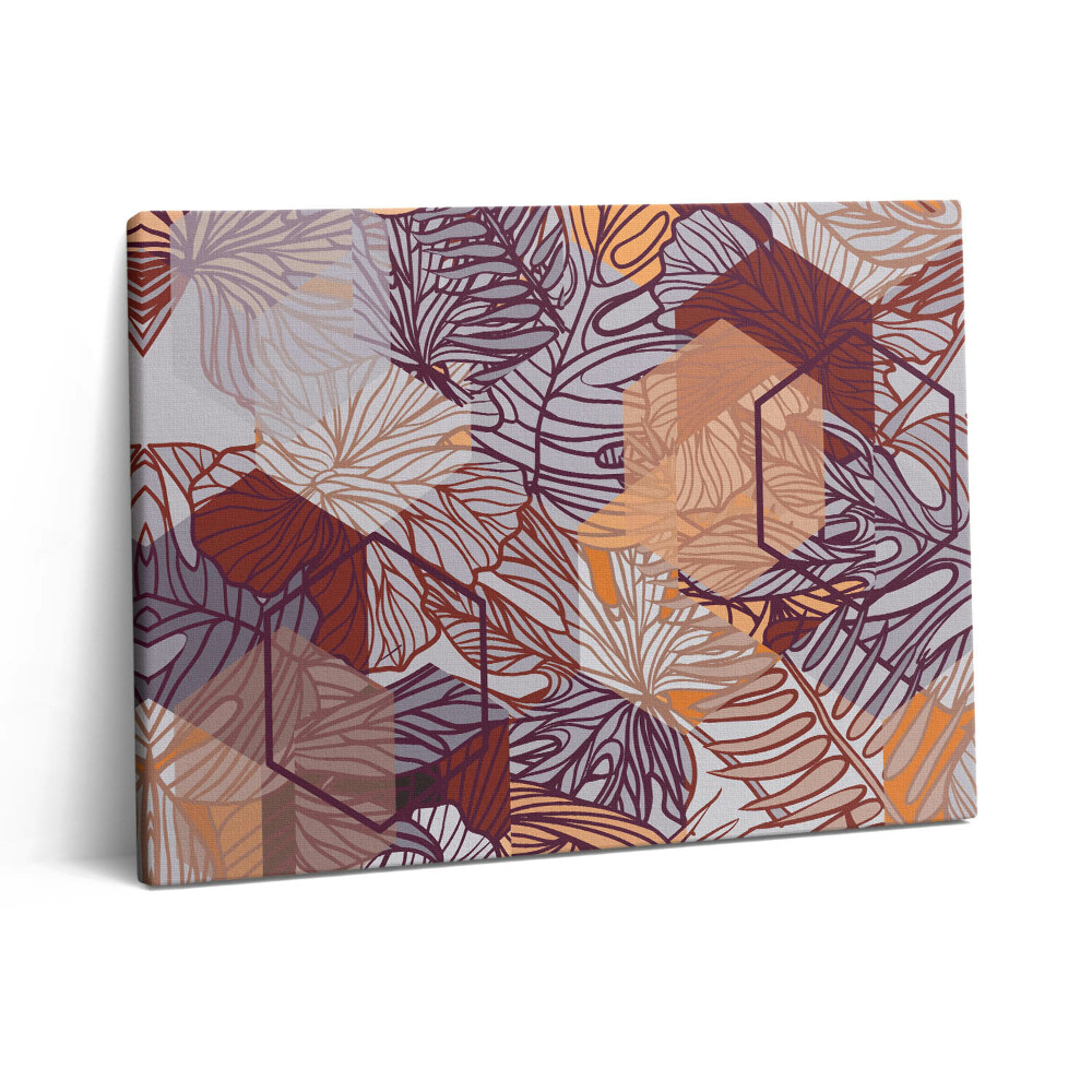 Obraz z fotografie na plátně 80x60 cm Geometrická abstrakce