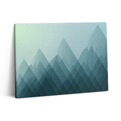 Obraz na plátně 80x60 cm Geometrická kompozice postav