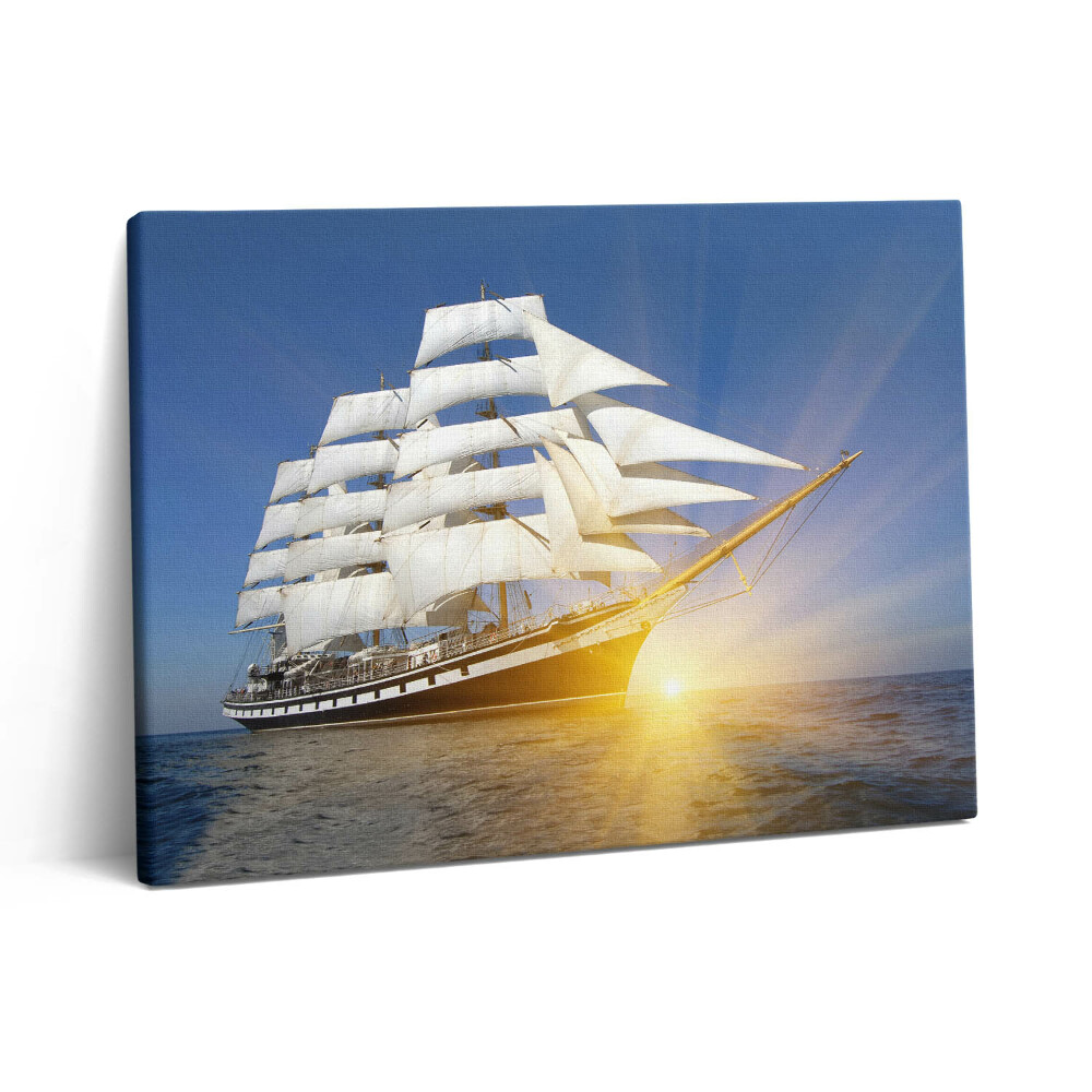 Obraz na plátně 80x60 cm Plachetnice - plachtění